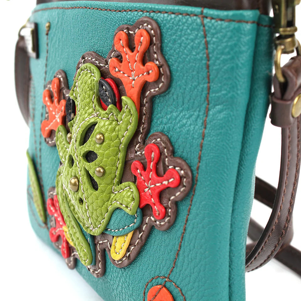 Chala Mini Crossbody - Frog (Turquoise)-Chala Group-Little Giant Kidz