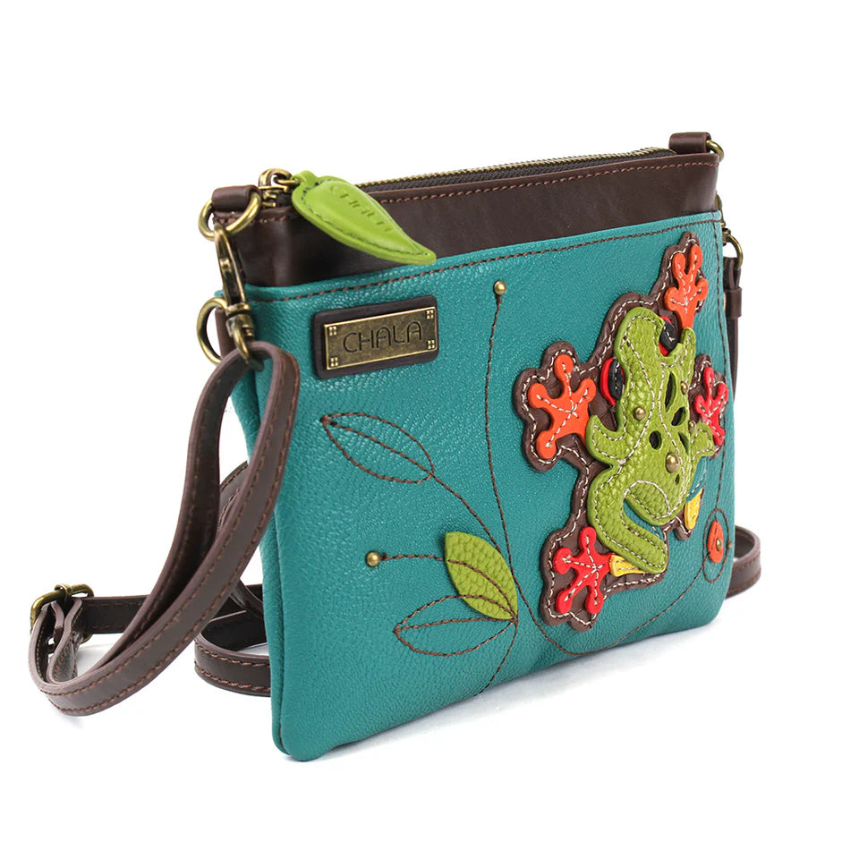 Chala Mini Crossbody - Frog (Turquoise)-Chala Group-Little Giant Kidz