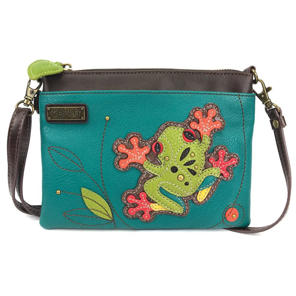 Chala Mini Crossbody - Frog (Turquoise)-Chala Group-Little Giant Kidz