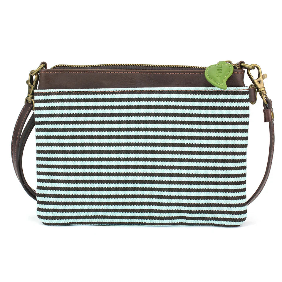 Chala Mini Crossbody - Sloth Family (Blue Stripe)-Chala Group-Little Giant Kidz