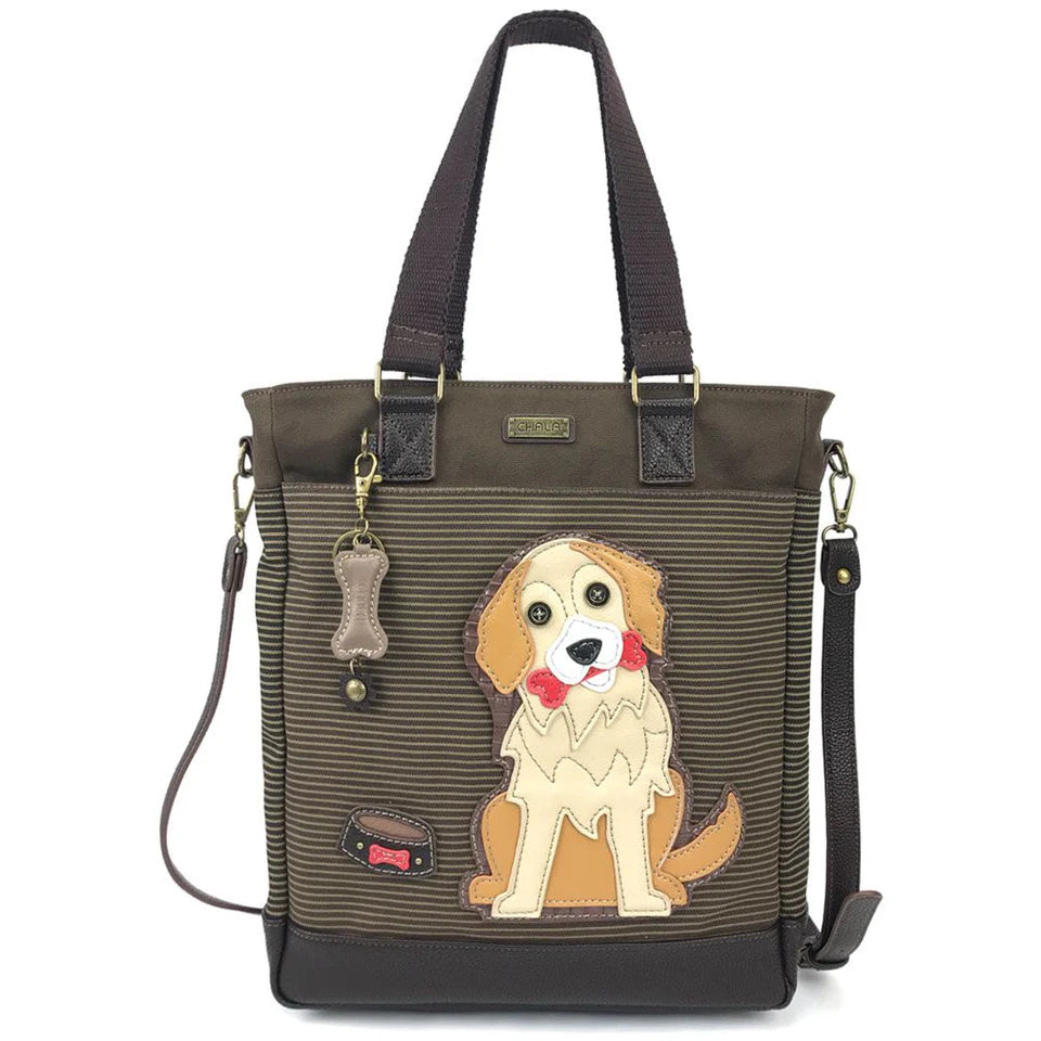 Chala Work Tote - Golden Retriever (Brown Stripe)-Chala Group-Little Giant Kidz