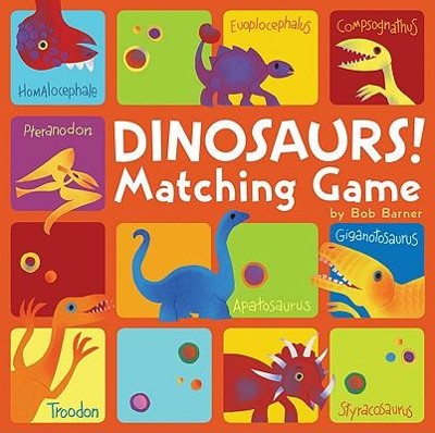 Chronicle Books: Dinosaurs! Matching Game-CHRONICLE BOOKS-Little Giant Kidz