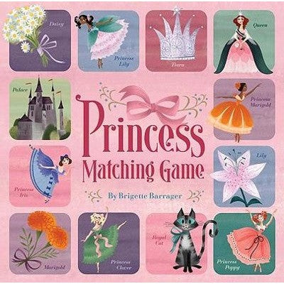 Chronicle Books: Princess Matching Game-CHRONICLE BOOKS-Little Giant Kidz