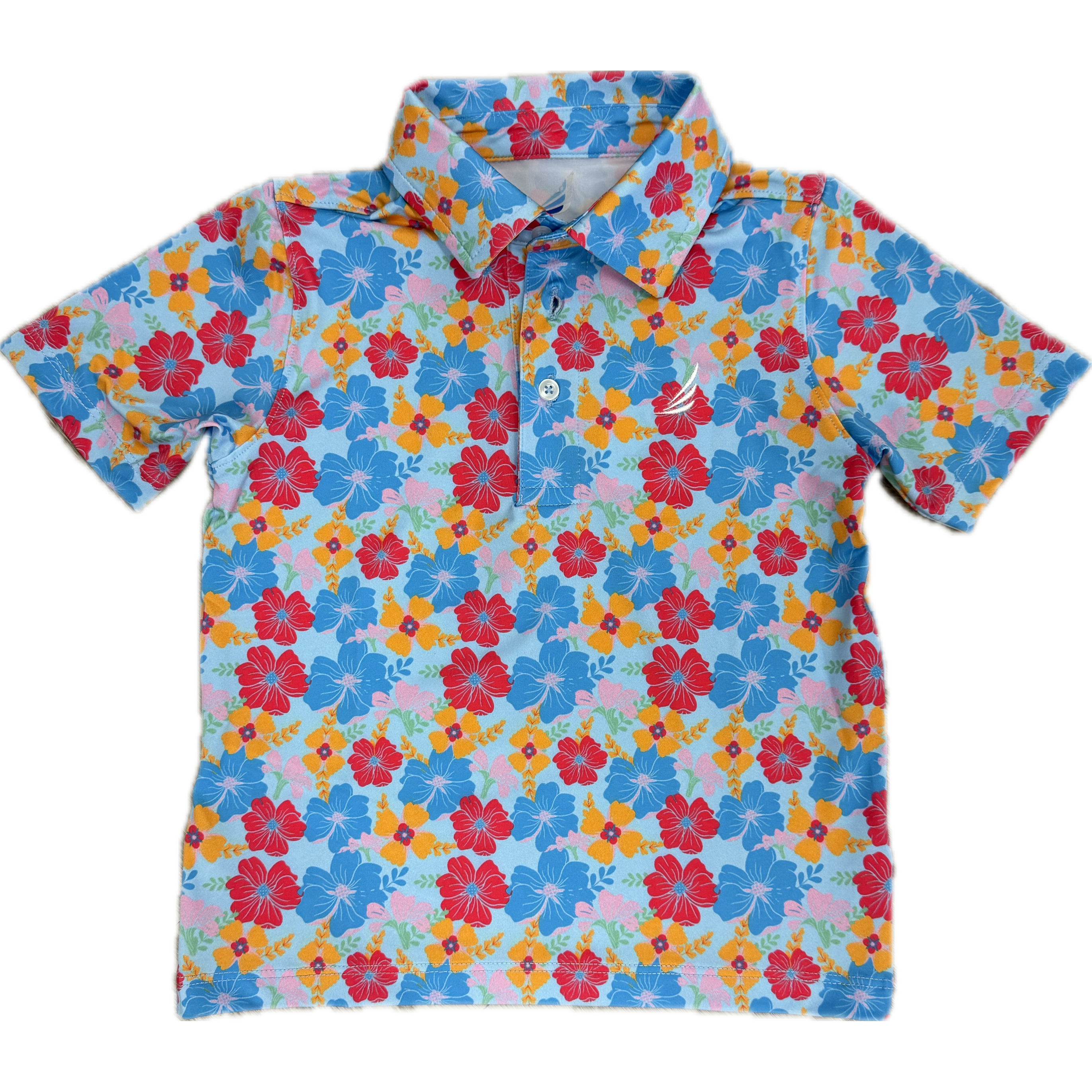 Coolybri Miles Printed Polo Shirt-Coolybri-Little Giant Kidz