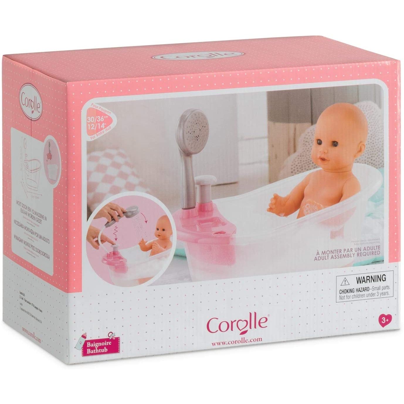 Baby doll best sale bathtub with shower