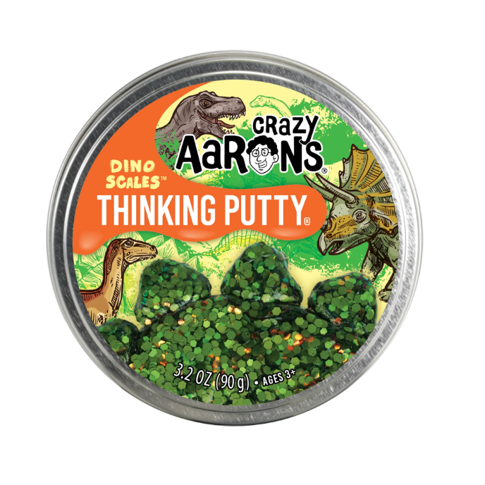 Crazy Aarons Thinking Putty - Dino Scales-CRAZY AARONS-Little Giant Kidz