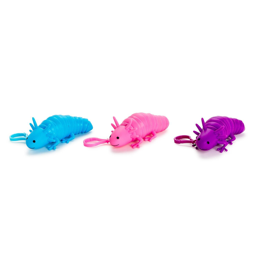 Cupcakes & Cartwheels Axolotl Clip-On Fidget Toy-CUPCAKES & CARTWHEELS-Little Giant Kidz