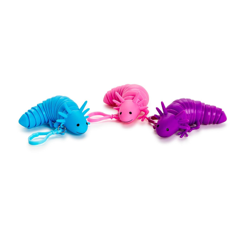 Cupcakes & Cartwheels Axolotl Clip-On Fidget Toy-CUPCAKES & CARTWHEELS-Little Giant Kidz