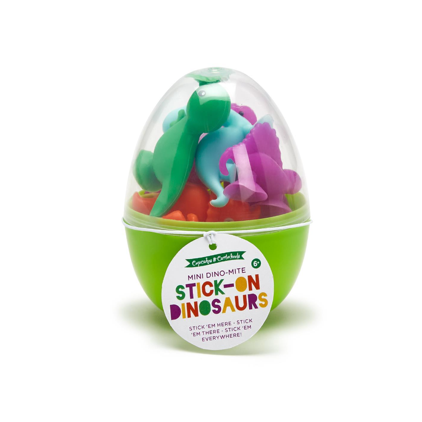 Cupcakes & Cartwheels Dino-Mite surprise Egg with 10 Stick Mini Dinos-CUPCAKES & CARTWHEELS-Little Giant Kidz