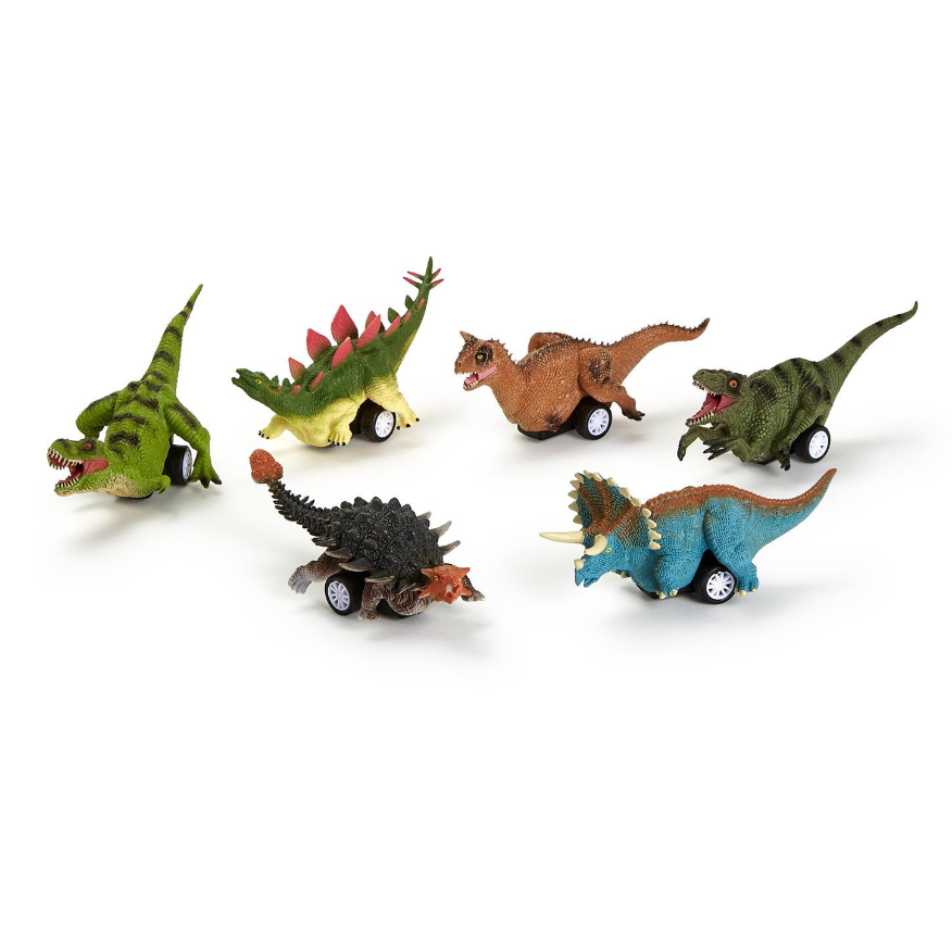 Cupcakes & Cartwheels Dinosaur Pull Back Dinosaur - Assorted-CUPCAKES & CARTWHEELS-Little Giant Kidz