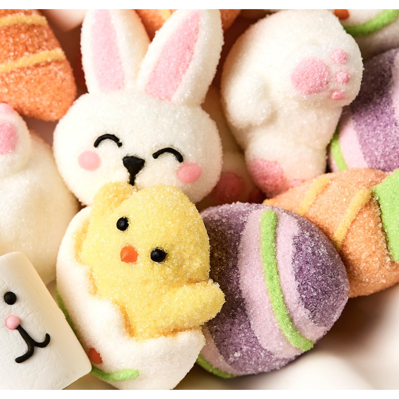 Cupcakes & Cartwheels Easter Marshmallow Candy in Gift Bag Assorted-CUPCAKES & CARTWHEELS-Little Giant Kidz