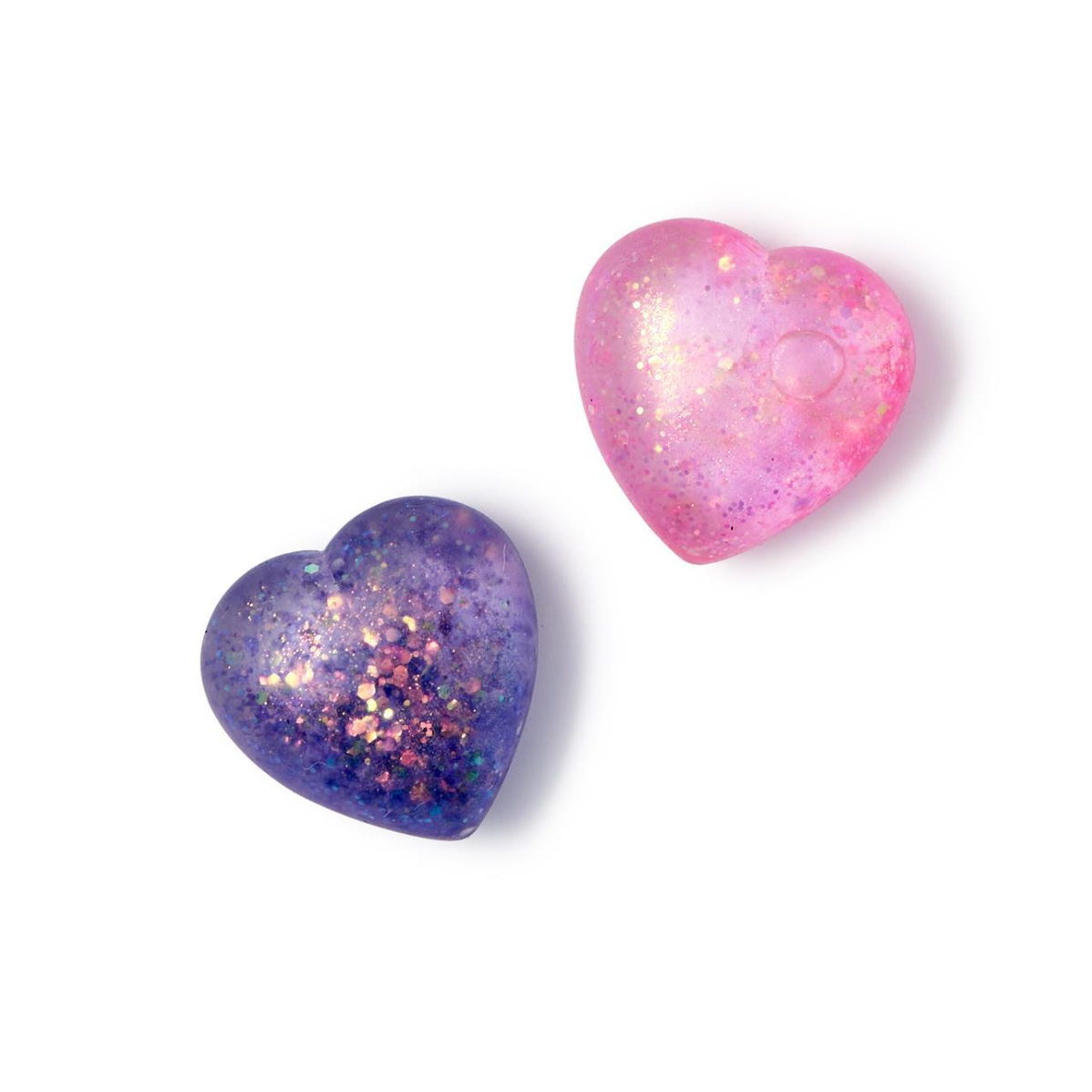 Cupcakes & Cartwheels Glitter Squishy Heart-CUPCAKES & CARTWHEELS-Little Giant Kidz