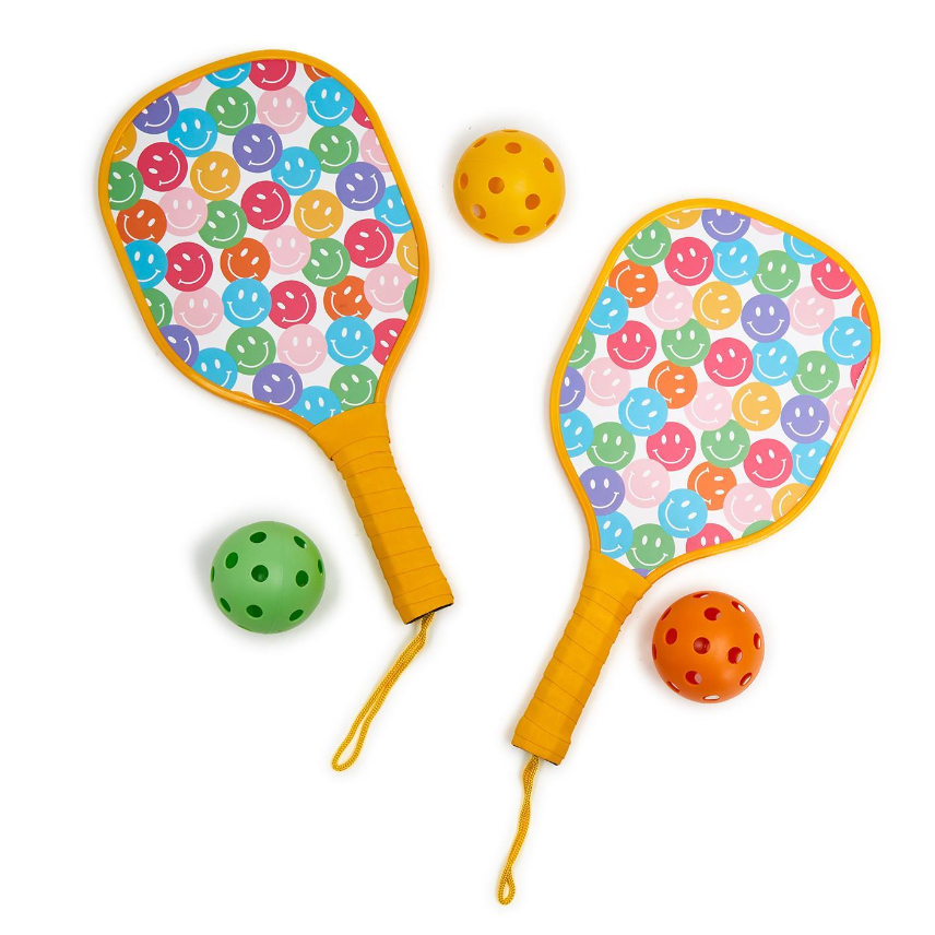 Cupcakes & Cartwheels Happy Junior Pickleball Set-CUPCAKES & CARTWHEELS-Little Giant Kidz