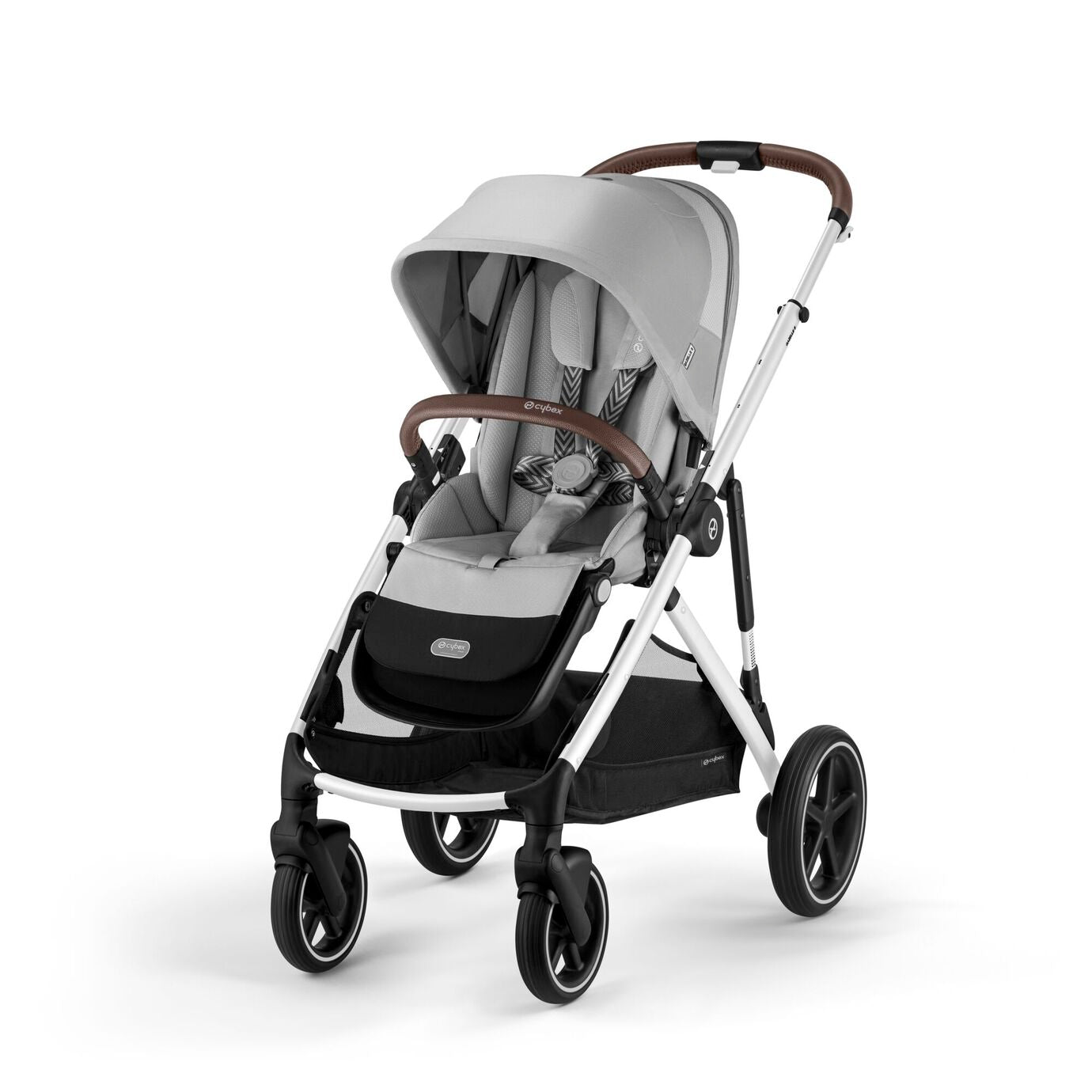 Cybex Gold Gazelle S Lava Grey (Silver Frame)-Cybex-Little Giant Kidz