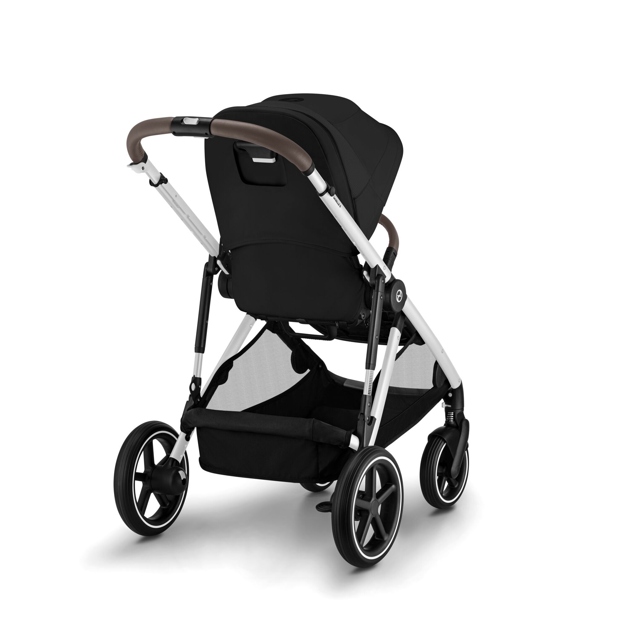 Cybex Gold Gazelle S Moon Black (Silver Frame)-Cybex-Little Giant Kidz