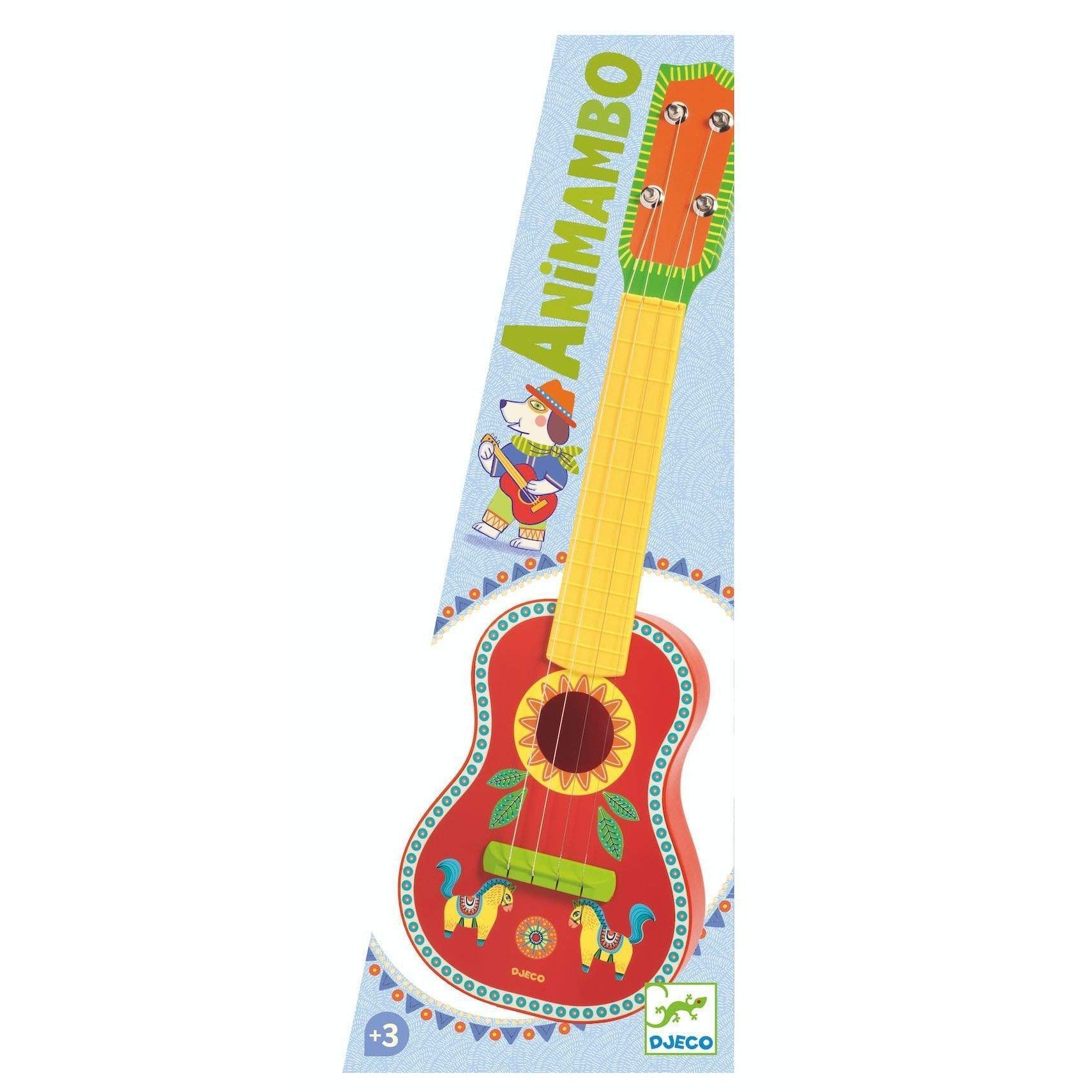 DJECO Animambo Ukulele Musical Toy-DJECO-Little Giant Kidz