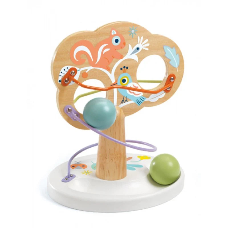 DJECO Baby White BabyTree Baby Toy-DJECO-Little Giant Kidz