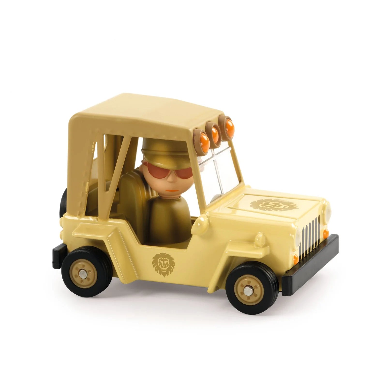 DJECO Crazy Motors Car - Lion Safari-DJECO-Little Giant Kidz