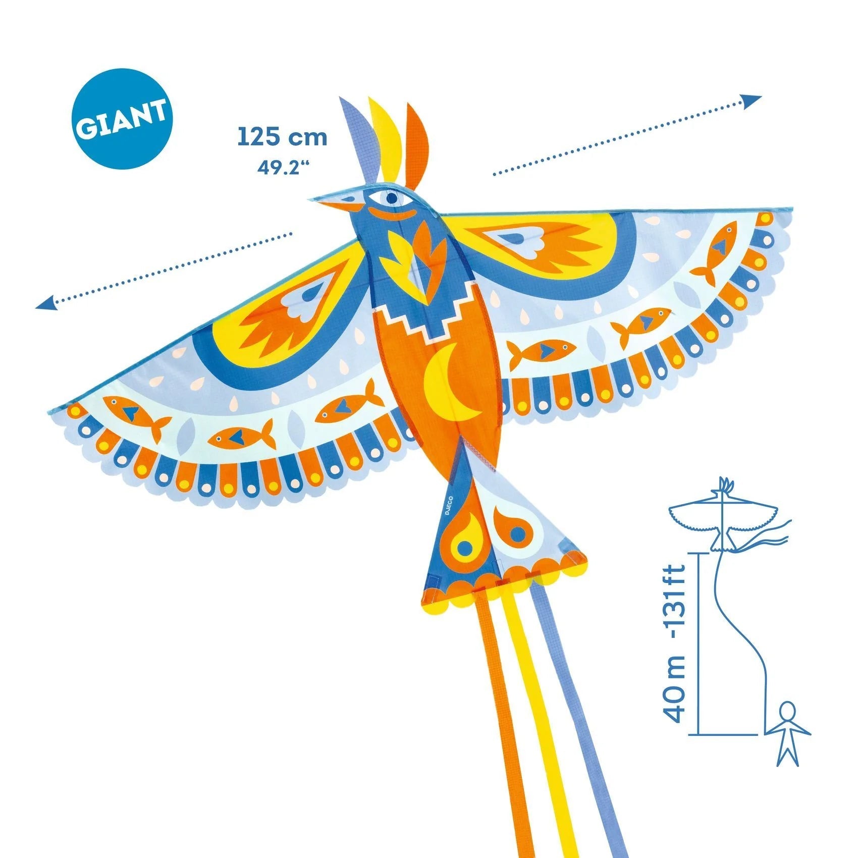 DJECO Maxi Bird Kite-DJECO-Little Giant Kidz