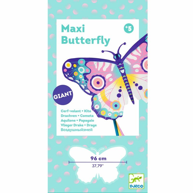 DJECO Maxi Butterfly Kite-DJECO-Little Giant Kidz