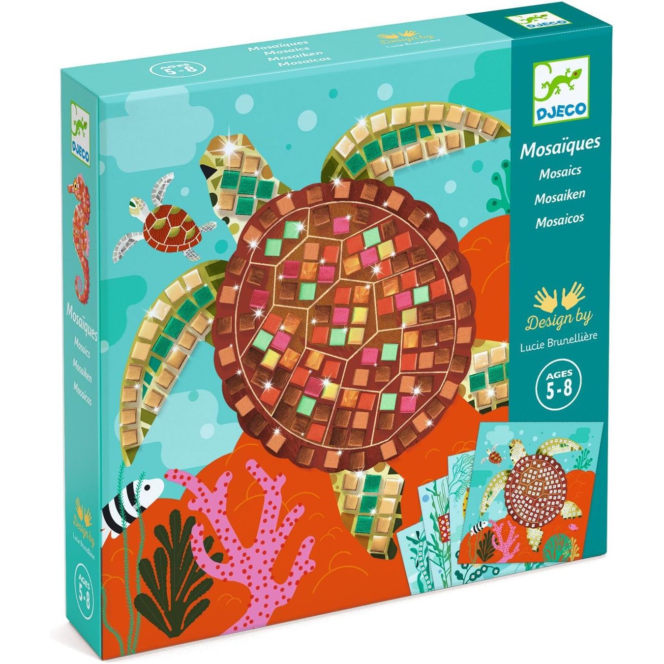 DJECO Mosaics Kit - Caribbean-DJECO-Little Giant Kidz