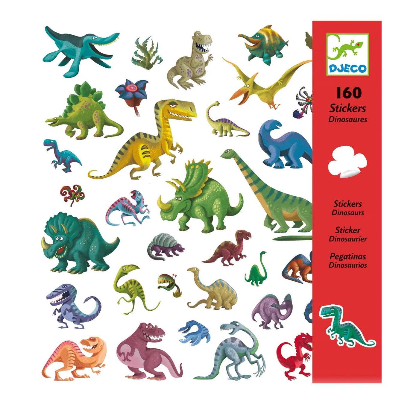 DJECO Petit Gifts Stickers - Dinosaurs-DJECO-Little Giant Kidz