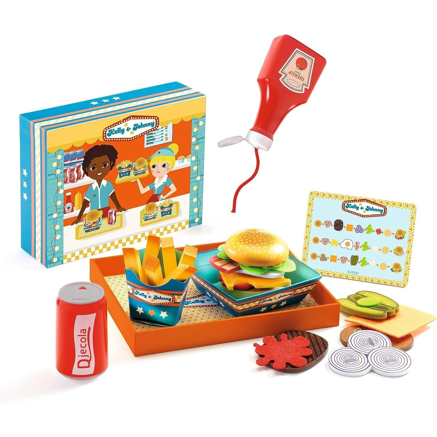 DJECO Role Play Food Truck - Kelly & Johnny-DJECO-Little Giant Kidz