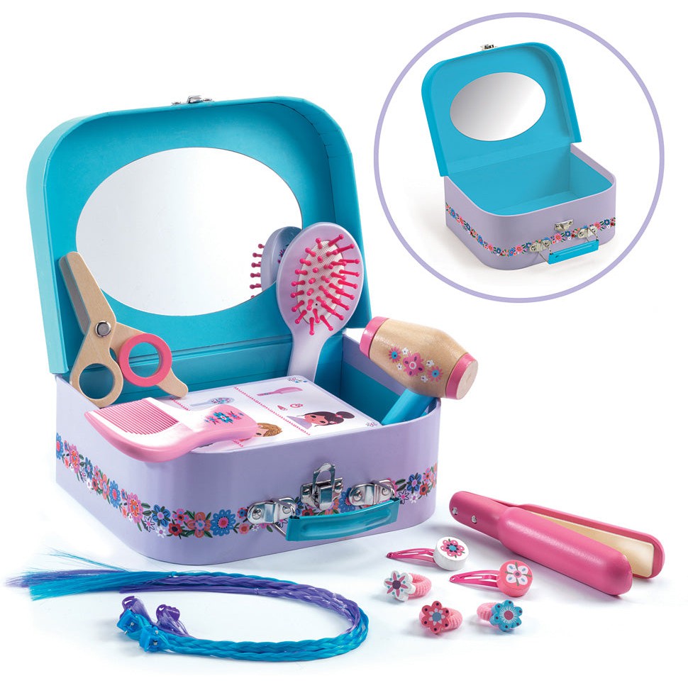 DJECO Role Play Lily Hairdressing Set-DJECO-Little Giant Kidz