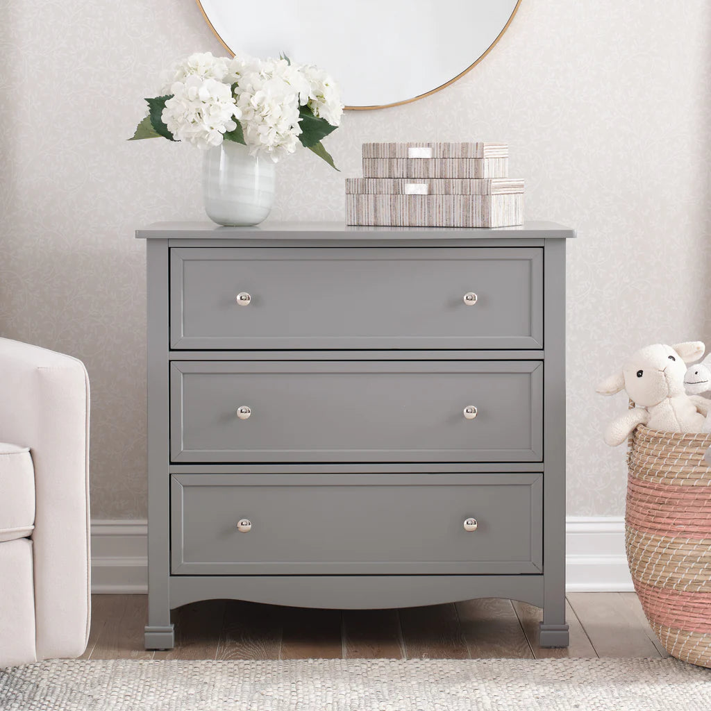 Davinci Kalani 3 Drawer Dresser Grey