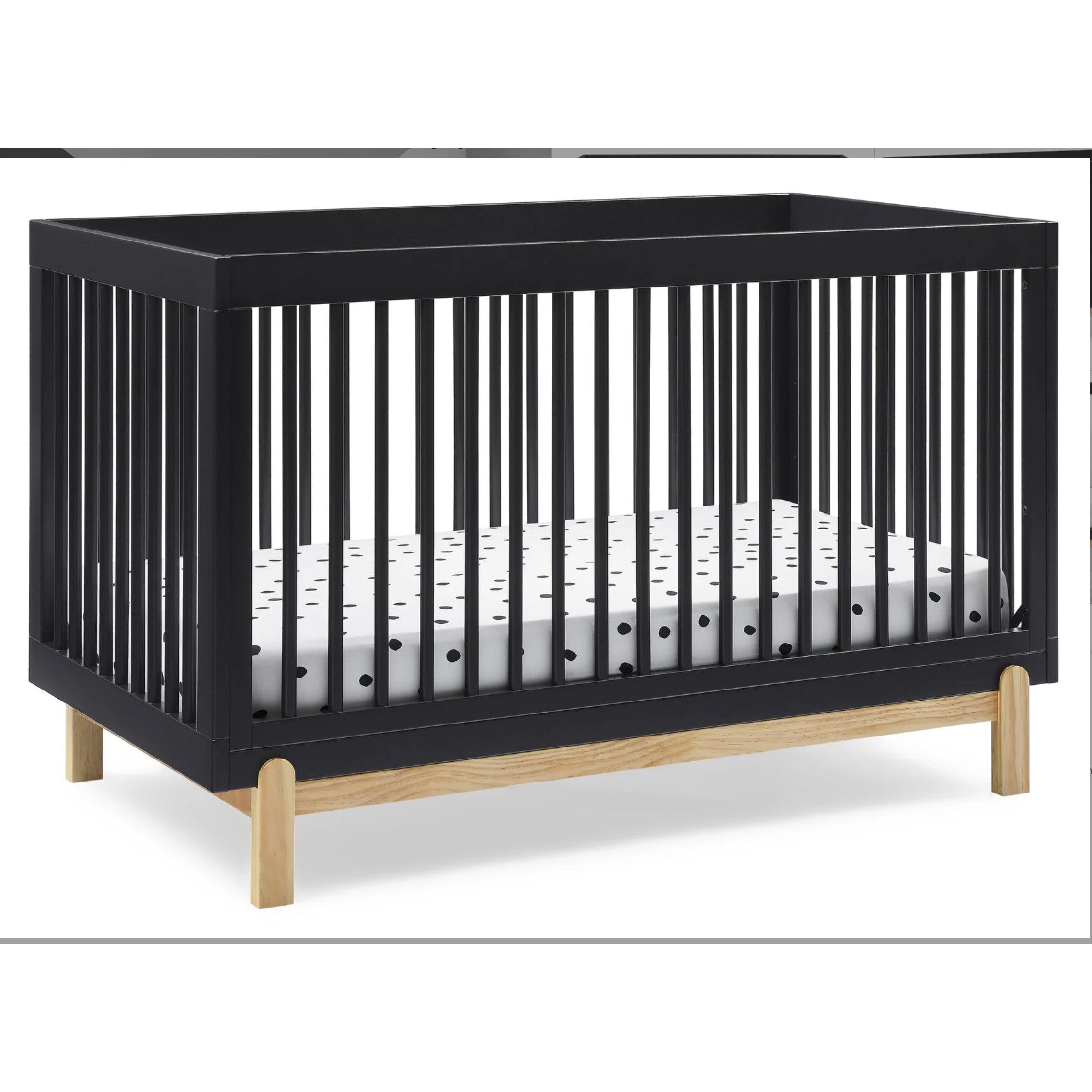 Gray 4 in outlet 1 convertible crib