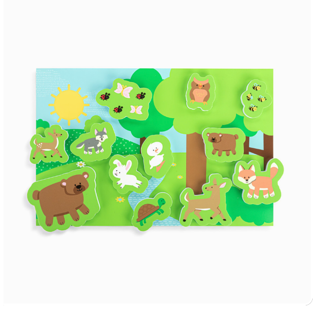 Demdaco Bath Playset - Forest Friends-DEMDACO-Little Giant Kidz