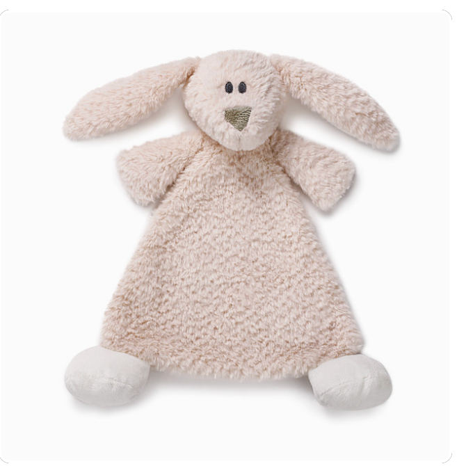 Demdaco Belina Bunny Rattle Blankie-DEMDACO-Little Giant Kidz