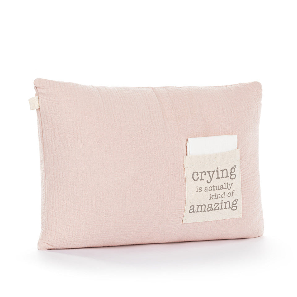 Demdaco Cry Pillow - Crying is Amazing-Demdaco-Little Giant Kidz