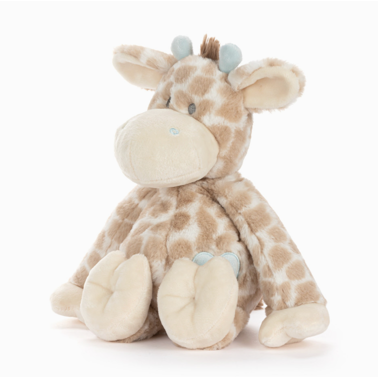 Demdaco Luxurious Giraffe Plush - Blue-DEMDACO-Little Giant Kidz