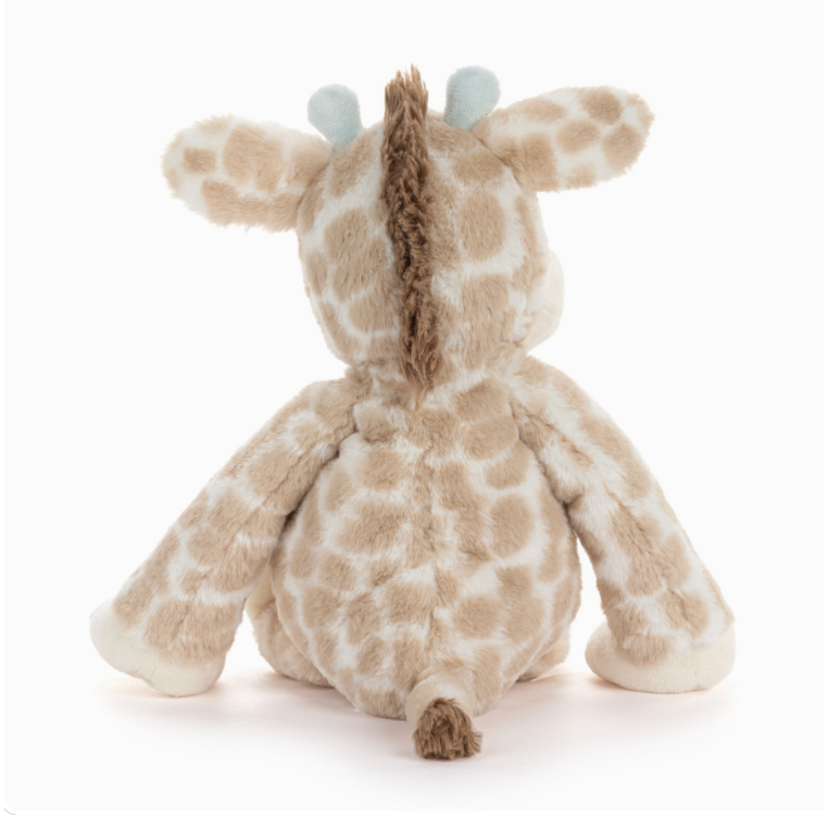 Demdaco Luxurious Giraffe Plush - Blue-DEMDACO-Little Giant Kidz