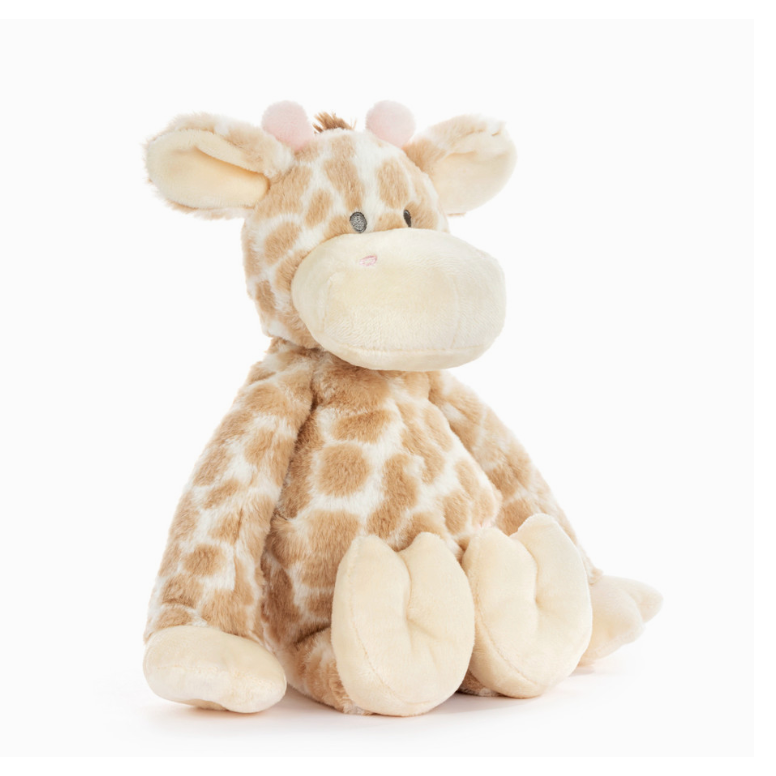 Demdaco Luxurious Giraffe Plush - Pink-DEMDACO-Little Giant Kidz