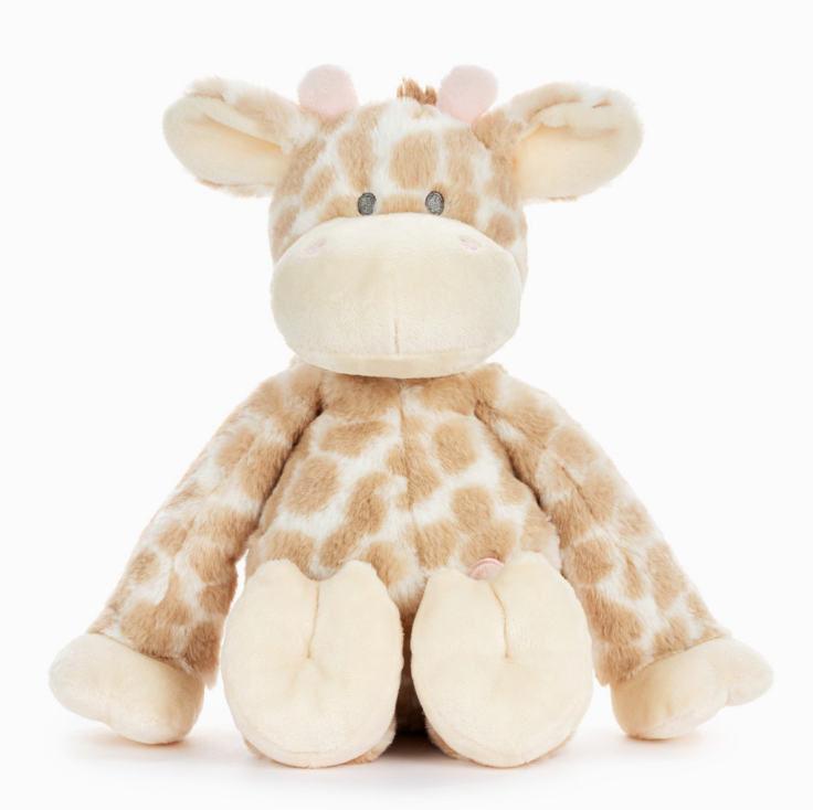 Demdaco Luxurious Giraffe Plush - Pink-DEMDACO-Little Giant Kidz