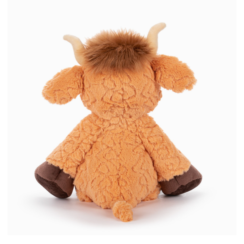 Demdaco Mellow Fellows Highland Cow-DEMDACO-Little Giant Kidz