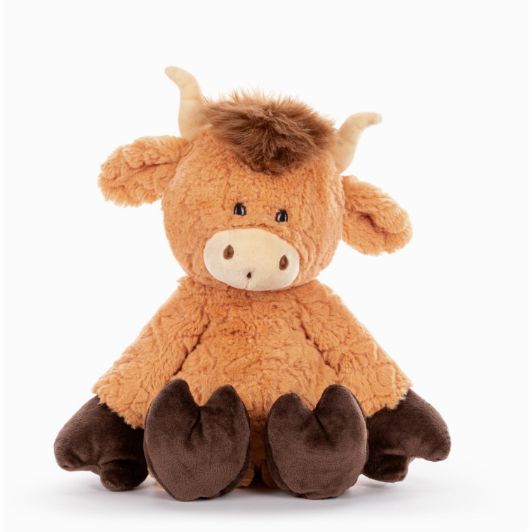 Demdaco Mellow Fellows Highland Cow-DEMDACO-Little Giant Kidz