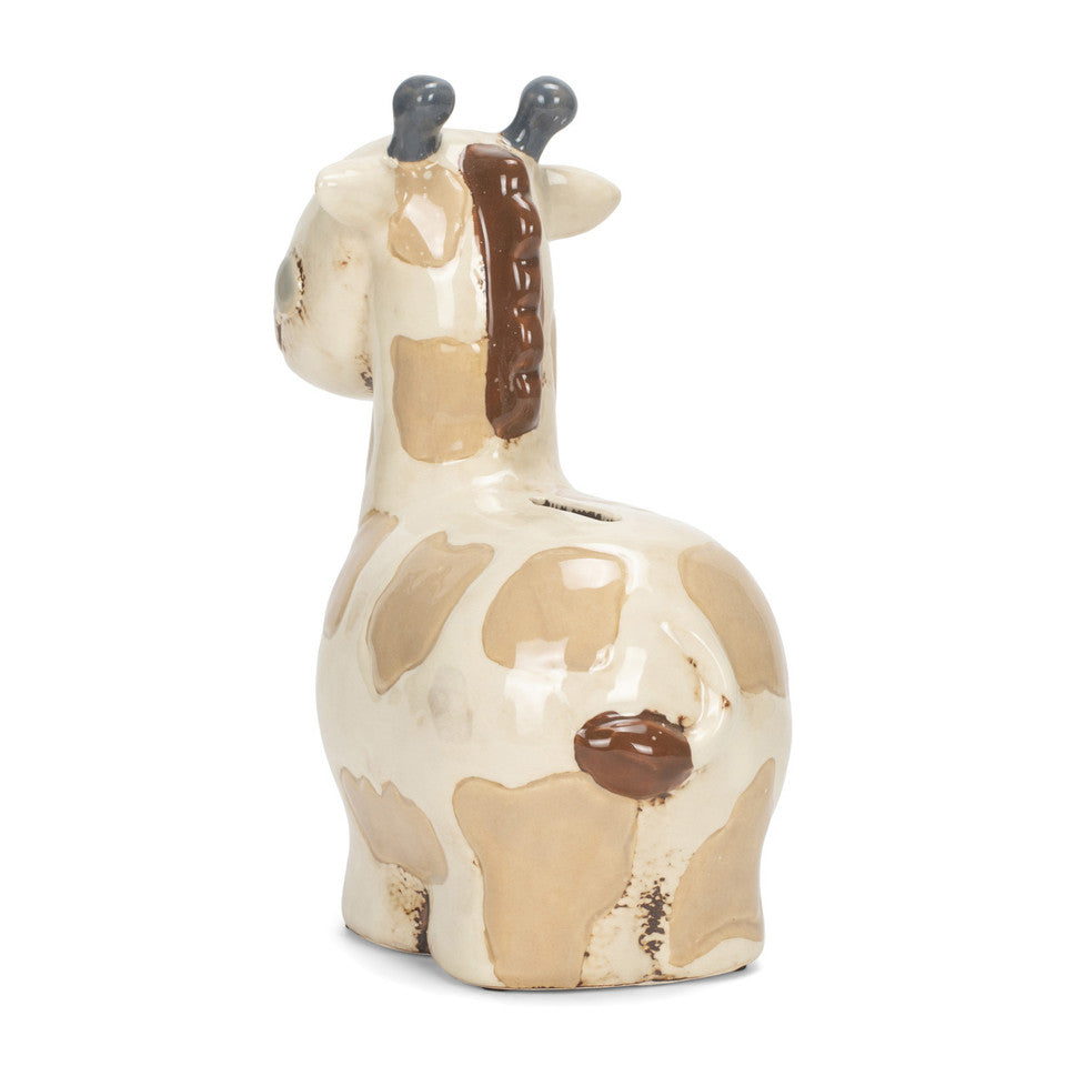 Demdaco Noah's Ark Giraffe Bank-DEMDACO-Little Giant Kidz