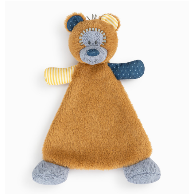 Demdaco Oddball Blankie - Bear-DEMDACO-Little Giant Kidz