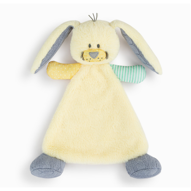 Demdaco Oddball Blankie - Bunny-DEMDACO-Little Giant Kidz