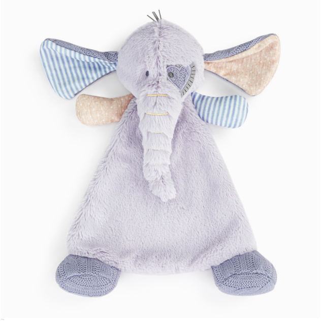 Demdaco Oddball Blankie - Elephant-DEMDACO-Little Giant Kidz