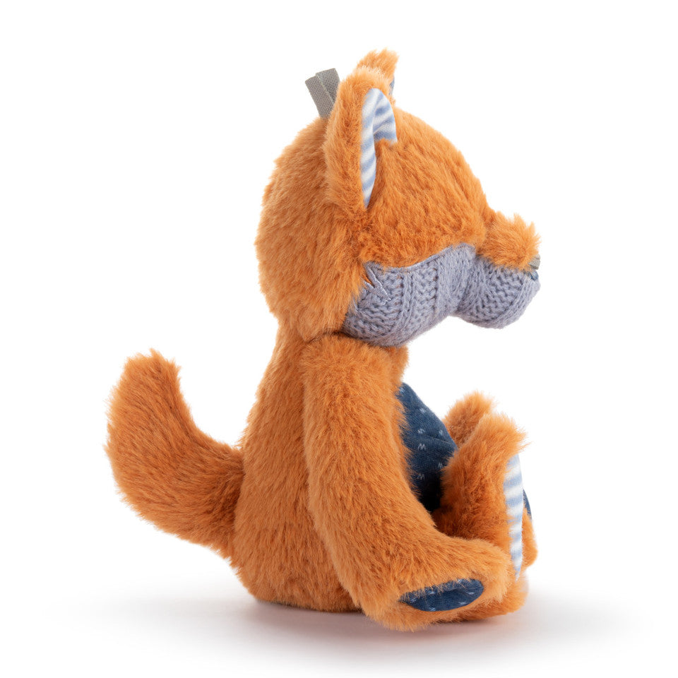 Demdaco Oddball Mini Plush - Fox-DEMDACO-Little Giant Kidz