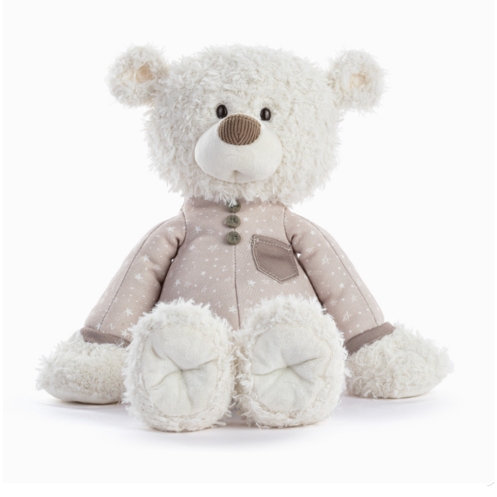 Demdaco Sweet Dreams Neutral PJ Bear-Demdaco-Little Giant Kidz