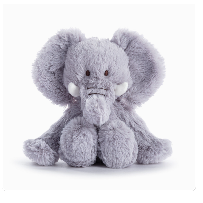 Demdaco Tinies Purple Elephant-DEMDACO-Little Giant Kidz