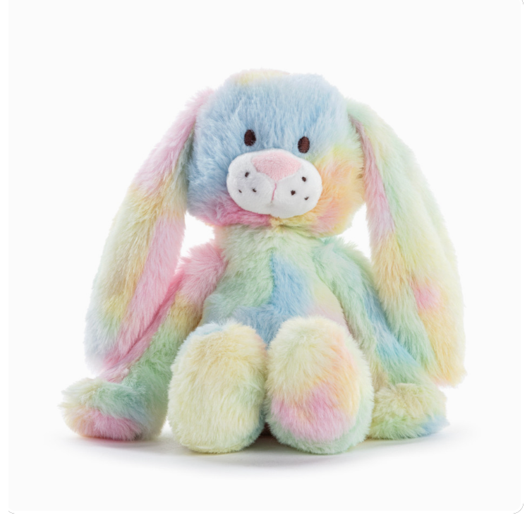 Demdaco Tinies Tie Dye Bunny-DEMDACO-Little Giant Kidz