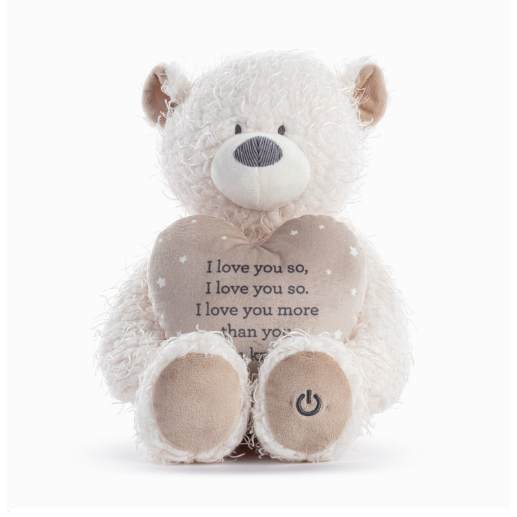 Demdaco Wrapped in Love Mechanical Bear-Demdaco-Little Giant Kidz