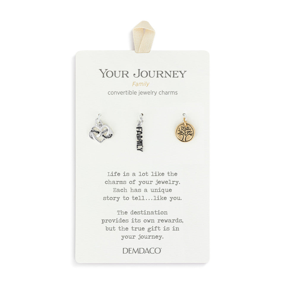 Demdaco Your Journey Charms Set of 3 - Family-DEMDACO-Little Giant Kidz