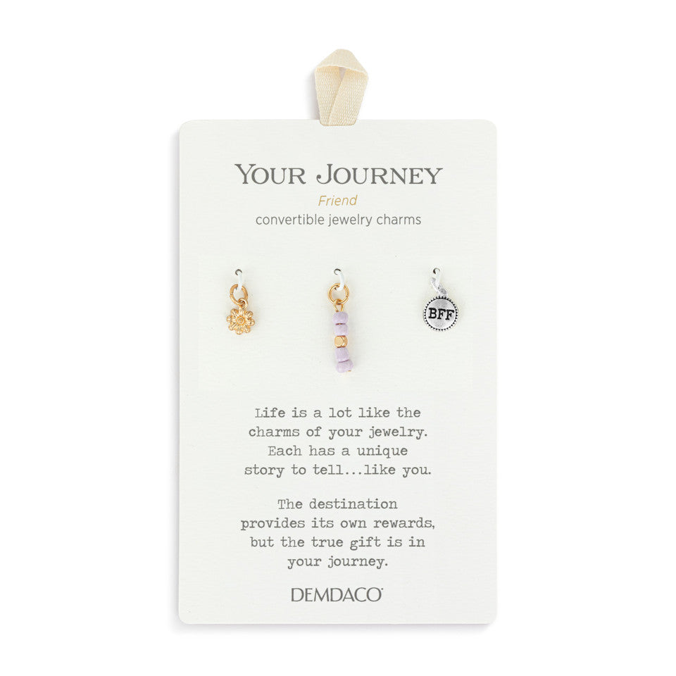 Demdaco Your Journey Charms Set of 3 - Friend-DEMDACO-Little Giant Kidz